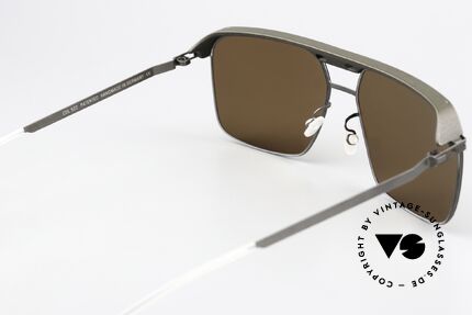Mykita Leica ML03 State Of The Art Sonnenbrille, ML03 MH51 c.522 Safari Green / Graphite Polarized, Passend für Herren