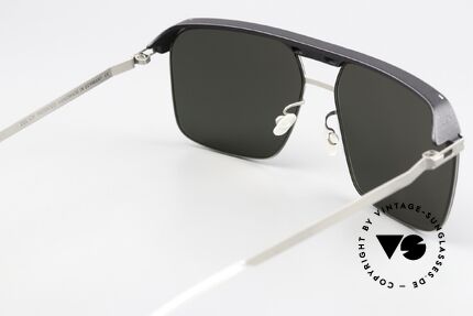 Mykita Leica ML03 Pitch Black / Matte Silver Edition, AquaDura Vision Pro = u.a. Schutz vor Rückreflexen, Passend für Herren