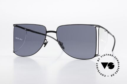 Mykita Helmut Lang HL002 Avantgardistische Sonnenbrille, Mykita Sonnenbrille, Mod. HL002, Gr. 57/16, c. 887, Passend für Herren und Damen