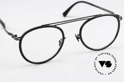 Mykita Maren Schwarze Designerbrille Unisex, ungetragenes Modell von 2016, mit orig. Verpackung, Passend für Herren und Damen