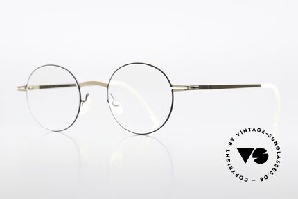 Mykita Yorin Runde Brille M bis L Größe, flexible 137mm Breite = eine Medium bis Large Größe, Passend für Herren und Damen