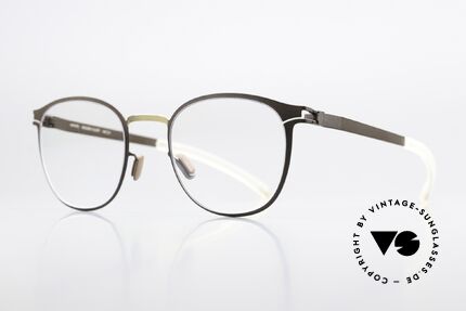 Mykita Ellery Decades Serie 2015 bis 2016, Farbe 172 "Gold/Terra" = eine zeitlose Unisex-Brille, Passend für Herren und Damen