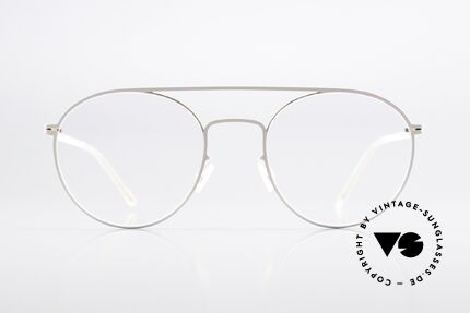 Mykita Minttu Lite Collection Metallbrille, c.283 Champagne Gold / Aurore: eher eine Damenbrille, Passend für Damen