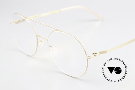Mykita Lonne Damenbrille Champagne Gold, ungetragenes Modell von 2019, mit orig. Mykita Etui, Passend für Damen