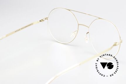 Mykita Lonne Damenbrille Champagne Gold, diese Qualitätsfassung kann beliebig verglast werden, Passend für Damen