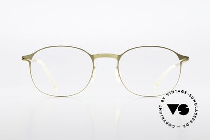 Mykita Toimi Damenbrille Glossy Gold Metall, Metall-Fassung, LITE Collection (2017-18 gefertigt), Passend für Damen