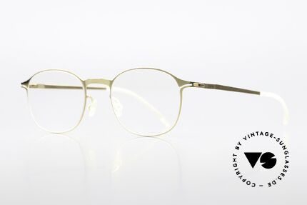 Mykita Toimi Damenbrille Glossy Gold Metall, color 013 "Glossy Gold" (eher eine Brille für Damen), Passend für Damen