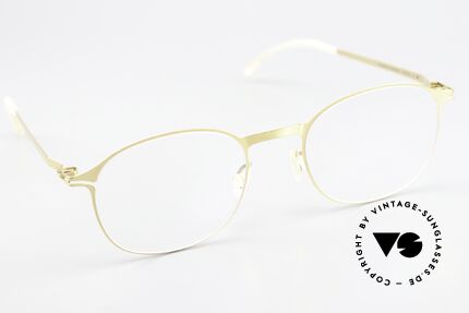 Mykita Toimi Damenbrille Glossy Gold Metall, ungetragenes Modell mit original Mykita Verpackung, Passend für Damen
