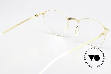 Mykita Toimi Damenbrille Glossy Gold Metall, die Fassung ist beliebig verglasbar (optisch / Sonne), Passend für Damen