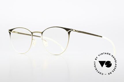 Mykita Gesa Brille Für Frauen In Glossy Gold, color 013 "Glossy Gold" (eher eine Brille für Damen), Passend für Damen