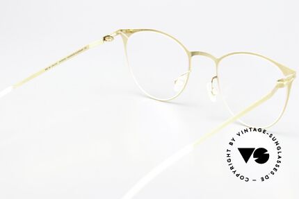 Mykita Gesa Brille Für Frauen In Glossy Gold, die Fassung ist beliebig verglasbar (optisch / Sonne), Passend für Damen