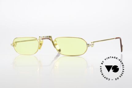 Cartier Demi Lune Santos - L Limitierte L Version Von 1987, Demi Lune = die berühmte Luxus-Lesebrille von Cartier, Passend für Herren und Damen Cartier Demi Lune Santos - L Limitierte L Version Von 1987, Demi Lune = die berühmte Luxus-Lesebrille von Cartier, Passend für Herren und Damen