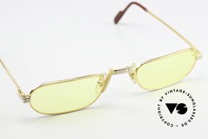 Cartier Demi Lune Santos - M Luxus Lesebrille Von 1987, 2nd hand Modell im neuwertigen Zustand; mit orig. Etui, Passend für Herren und Damen Cartier Demi Lune Santos - M Luxus Lesebrille Von 1987, 2nd hand Modell im neuwertigen Zustand; mit orig. Etui, Passend für Herren und Damen
