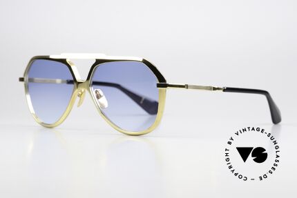 Jacques Marie Mage Maxime Loulou de la Falaise 1960er Stil, Manhattan, Poseidon Gradient, Limited, Gr. 58/14, Passend für Herren und Damen Jacques Marie Mage Maxime Loulou de la Falaise 1960er Stil, Manhattan, Poseidon Gradient, Limited, Gr. 58/14, Passend für Herren und Damen