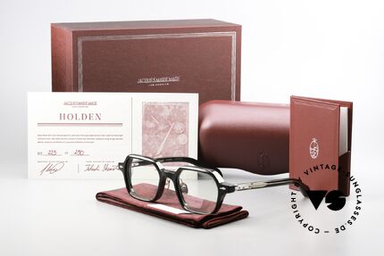 Jacques Marie Mage Holden Massive Azetatbrille Eckig, Größe: medium, Passend für Herren und Damen Jacques Marie Mage Holden Massive Azetatbrille Eckig, Größe: medium, Passend für Herren und Damen