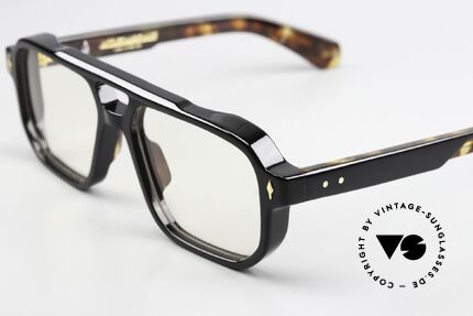 Jacques Marie Mage Evans Limited Edition Brille In Noir, JMM zeigt, dass "vintage" keine Frage des Alters ist!, Passend für Herren und Damen Jacques Marie Mage Evans Limited Edition Brille In Noir, JMM zeigt, dass "vintage" keine Frage des Alters ist!, Passend für Herren und Damen