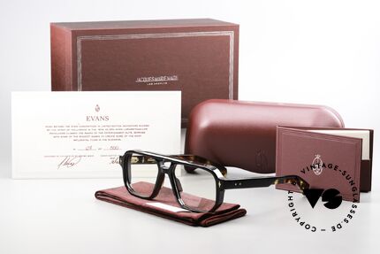 Jacques Marie Mage Evans Limited Edition Brille In Noir, Größe: large, Passend für Herren und Damen Jacques Marie Mage Evans Limited Edition Brille In Noir, Größe: large, Passend für Herren und Damen