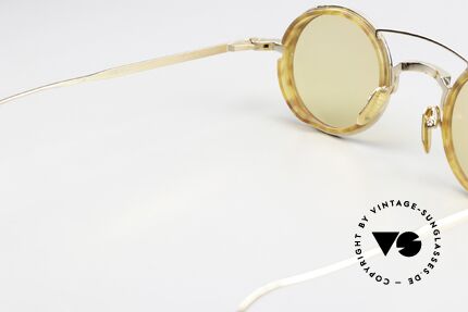 Jacques Marie Mage Ringo 2 Beta Titan Sonnenbrille Rund, genaue Bezeichnung: JMM Ringo 2, BICHON, Yellow, Passend für Herren und Damen Jacques Marie Mage Ringo 2 Beta Titan Sonnenbrille Rund, genaue Bezeichnung: JMM Ringo 2, BICHON, Yellow, Passend für Herren und Damen