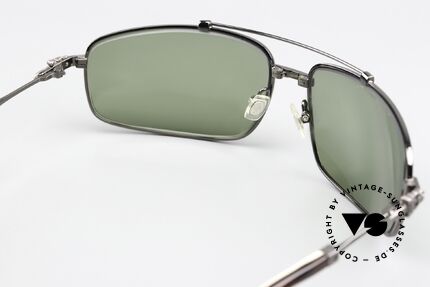 Chrome Hearts Boned Rockstar Sonnenbrille Von 2004, Größe: large, Passend für Herren