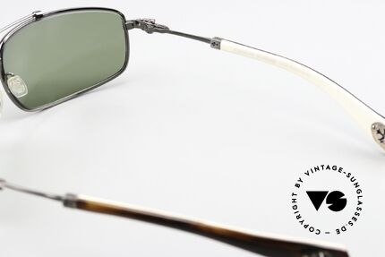 Chrome Hearts Boned Rockstar Sonnenbrille Von 2004, Größe: large, Passend für Herren