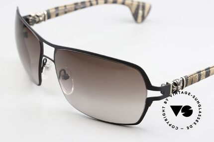 Chrome Hearts Tang II Used Look Zebra Leder Style, markante Luxusbrille; ungetragen; Größe 66-15, Passend für Herren und Damen Chrome Hearts Tang II Used Look Zebra Leder Style, markante Luxusbrille; ungetragen; Größe 66-15, Passend für Herren und Damen