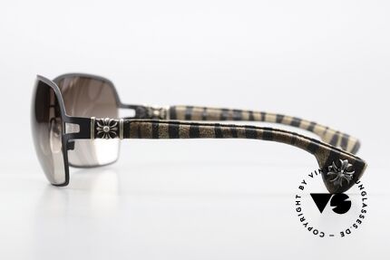 Chrome Hearts Tang II Used Look Zebra Leder Style, mit charakteristischen Chrome Hearts Insignien, Passend für Herren und Damen Chrome Hearts Tang II Used Look Zebra Leder Style, mit charakteristischen Chrome Hearts Insignien, Passend für Herren und Damen