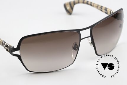 Chrome Hearts Tang II Used Look Zebra Leder Style, C.H. Katalog Glasfarbe ist "Expresso Gradient", Passend für Herren und Damen Chrome Hearts Tang II Used Look Zebra Leder Style, C.H. Katalog Glasfarbe ist "Expresso Gradient", Passend für Herren und Damen