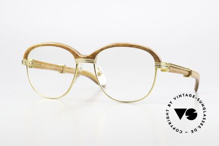 Cartier Malmaison Diego A Maradona Holzbrille Details