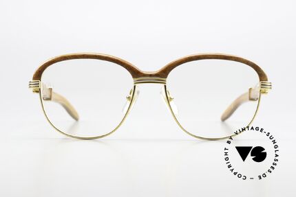 Cartier Malmaison Diego A Maradona Holzbrille, u.a. getragen von Diego A. Maradona (WM 1990), Passend für Herren und Damen Cartier Malmaison Diego A Maradona Holzbrille, u.a. getragen von Diego A. Maradona (WM 1990), Passend für Herren und Damen
