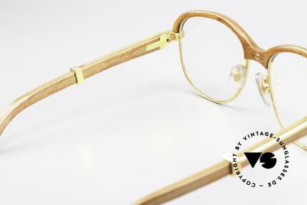Cartier Malmaison Diego A Maradona Holzbrille, Größe: small, Passend für Herren und Damen Cartier Malmaison Diego A Maradona Holzbrille, Größe: small, Passend für Herren und Damen