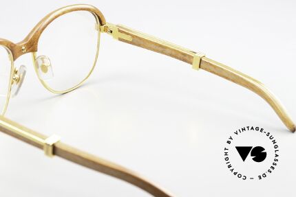 Cartier Malmaison Diego A Maradona Holzbrille, Größe: small, Passend für Herren und Damen Cartier Malmaison Diego A Maradona Holzbrille, Größe: small, Passend für Herren und Damen