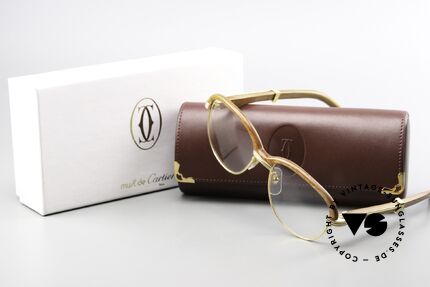Cartier Malmaison Diego A Maradona Holzbrille, Größe: small, Passend für Herren und Damen Cartier Malmaison Diego A Maradona Holzbrille, Größe: small, Passend für Herren und Damen