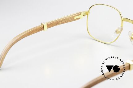 Cartier Monceau 90er Bubinga Edelholzbrille, KEINE Retrobrille, sondern ein Original von 1990!, Passend für Herren und Damen Cartier Monceau 90er Bubinga Edelholzbrille, KEINE Retrobrille, sondern ein Original von 1990!, Passend für Herren und Damen