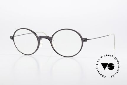Lindberg 6508 NOW Vintage Designerbrille Unisex, runde Lindberg Brille aus der NOW bzw. N.O.W. Serie, Passend für Herren und Damen Lindberg 6508 NOW Vintage Designerbrille Unisex, runde Lindberg Brille aus der NOW bzw. N.O.W. Serie, Passend für Herren und Damen