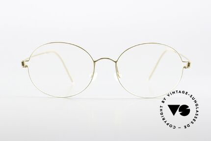 Lindberg Florence Air Titan Rim Brille Rund Oval Gold Unisex, vielfach ausgezeichnet hinsichtlich Qualität und Design, Passend für Herren und Damen Lindberg Florence Air Titan Rim Brille Rund Oval Gold Unisex, vielfach ausgezeichnet hinsichtlich Qualität und Design, Passend für Herren und Damen
