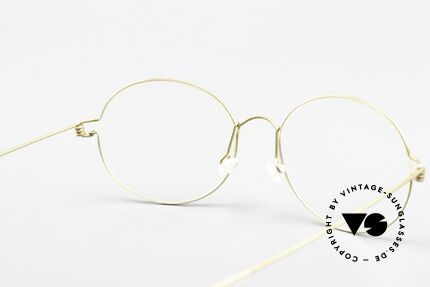Lindberg Florence Air Titan Rim Brille Rund Oval Gold Unisex, eleganter Rahmen ohne Schrauben, Nieten oder Lötungen, Passend für Herren und Damen Lindberg Florence Air Titan Rim Brille Rund Oval Gold Unisex, eleganter Rahmen ohne Schrauben, Nieten oder Lötungen, Passend für Herren und Damen