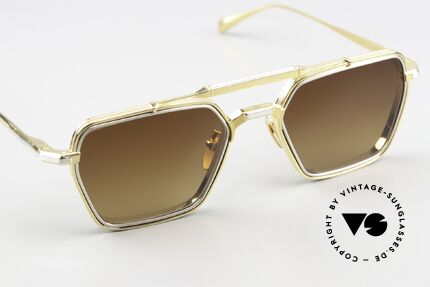 Jacques Marie Mage Commodore Titanbrille Navigator Style, ein ungetragenes Exemplar für alle Qualitätsliebhaber, Passend für Herren und Damen
