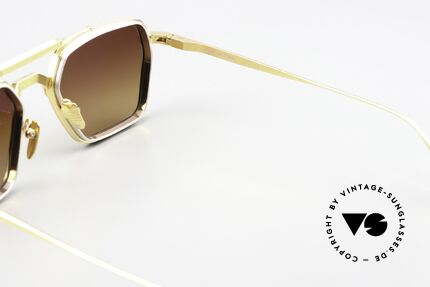 Jacques Marie Mage Commodore Titanbrille Navigator Style, Größe: large, Passend für Herren und Damen