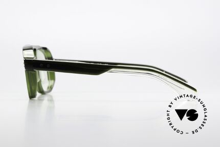 Jacques Marie Mage Evans Massive Azetatbrille Eckig, das ist Brillenhandwerk in einer anderen Dimension!, Passend für Herren und Damen