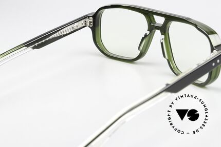 Jacques Marie Mage Evans Massive Azetatbrille Eckig, stilvoller & besser geht's nicht: nur 450 Stück weltweit, Passend für Herren und Damen