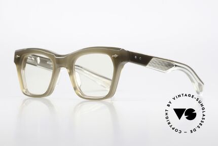 Jacques Marie Mage Picabia Designerbrille 50er Jahre Stil, sehr markante Brille, col. Colosseum, Größe 49/23, Passend für Herren und Damen