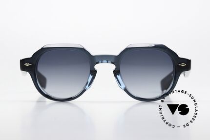 Jacques Marie Mage Pontian Azetatbrille Überall Ausverkauf, dicke Azetatbrille; Größe 46-23, streng limitiert, Passend für Herren und Damen