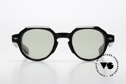 Jacques Marie Mage Pontian Color Borneo Überall Ausverkauf, dicke Azetatbrille; Größe 46-23, streng limitiert, Passend für Herren und Damen