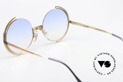 Casanova FC4 Runde Kunstsonnenbrille 80er, die blauen Sonnengläser können ggf. ersetzt werden, Passend für Herren und Damen Casanova FC4 Runde Kunstsonnenbrille 80er, die blauen Sonnengläser können ggf. ersetzt werden, Passend für Herren und Damen