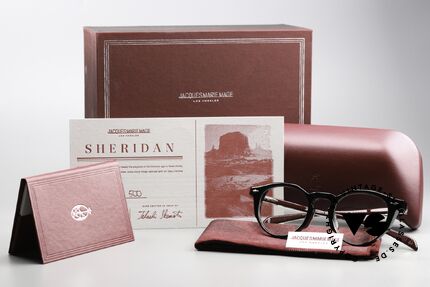 Jacques Marie Mage Sheridan Panto Brille Bloodstone Color, Größe: medium, Passend für Herren und Damen Jacques Marie Mage Sheridan Panto Brille Bloodstone Color, Größe: medium, Passend für Herren und Damen
