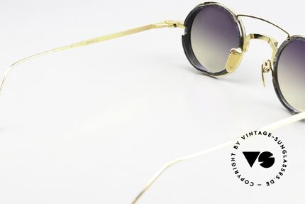 Jacques Marie Mage Ringo 2 Fab Four Inspirierte Brille, genaue Bezeichnung: JMM Ringo 2 Brille, Color BNG, Passend für Herren und Damen