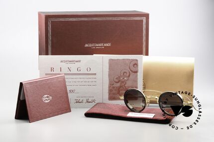 Jacques Marie Mage Ringo 2 Fab Four Inspirierte Brille, Größe: large, Passend für Herren und Damen