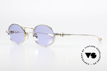 Chrome Hearts Honey Dipped Modell Der Werbekampagne, ovaler Rahmen mit vielen aufwendigen Gravuren, Passend für Herren und Damen Chrome Hearts Honey Dipped Modell Der Werbekampagne, ovaler Rahmen mit vielen aufwendigen Gravuren, Passend für Herren und Damen