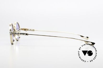 Chrome Hearts Honey Dipped Modell Der Werbekampagne, color SS-GP, Größe 48-23, 144 (mit Seriennummer), Passend für Herren und Damen Chrome Hearts Honey Dipped Modell Der Werbekampagne, color SS-GP, Größe 48-23, 144 (mit Seriennummer), Passend für Herren und Damen