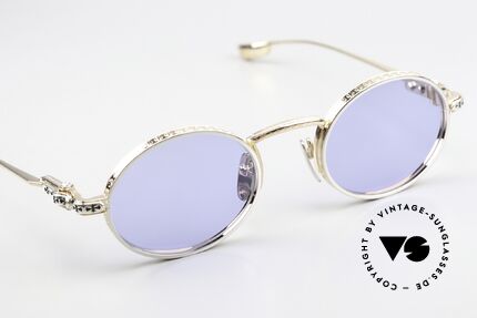 Chrome Hearts Honey Dipped Modell Der Werbekampagne, shiny silver / gold-plated, 925er Sterling, Iris Lens, Passend für Herren und Damen Chrome Hearts Honey Dipped Modell Der Werbekampagne, shiny silver / gold-plated, 925er Sterling, Iris Lens, Passend für Herren und Damen